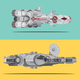 Image for article titled All the awesome spaceships and vehicles of Star Wars in one cool graphic
